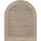 Ekena Millwork Round Top Gable Vent Non-Functional, Pine Gable Vent w/ Decorative Face Frame, 16"W x 30"H GVWRT16X3002SDUPI - alternate 2